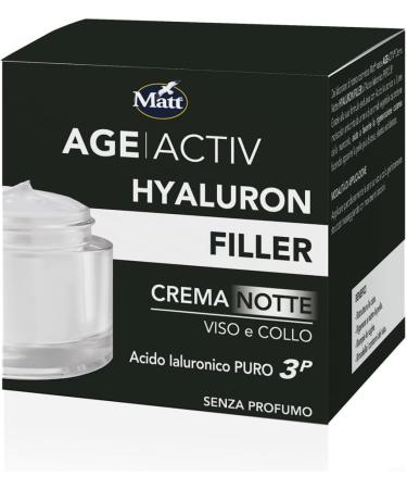  Matt Matt Age Activ Restructuring Anti-Ageing Face Cream - 3P Hyaluronic Acid - Straightener and Smoothing - Deep Hydration - Pack of 50 ml - Buy Online on GoSupps.com
