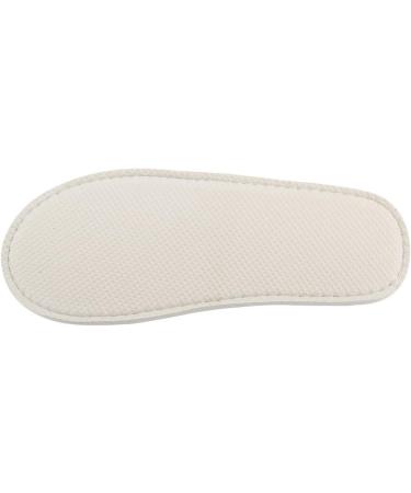 IQYU Disposable Spa Hotel Slippers | Unisex Adult Terry Slippers for Hotels | Comfortable Closed-Back Bathing Flaps - Universal Size - Buy Online on GoSupps.com