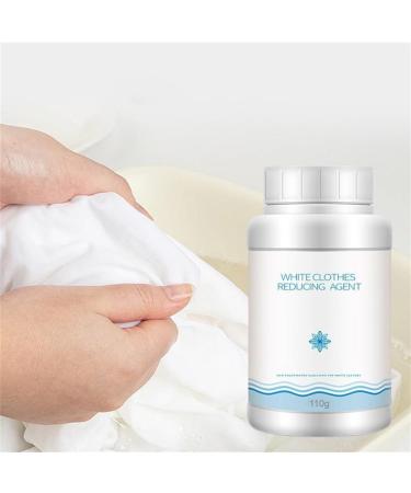 Household White Clothing Reducing Agent Bleaching Laundry Powder White Laundry Whitener Clothes Oil Stain Remover (1pcs) - Buy Online on GoSupps.com