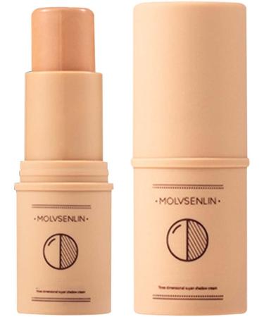 REMEK Makeup Contour Stick - Moisturizing Balm to Brighten Water Shadows - Lightweight Portable and Gentle Contour Wand for Dry Skin Women Men Teens Shadow Cream - Buy Online on GoSupps.com