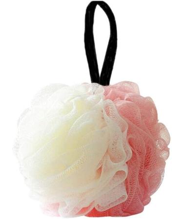 Sponge Shower Sponges Set - 4 Multicolor Bath Balls for Men & Women | Gentle Skin Cleanser & Exfoliator - Buy Online on GoSupps.com