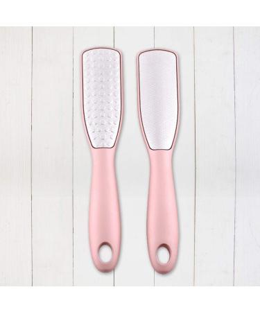 Beaupretty 2-Piece Stainless Steel Pedicure File Set - Double-Sided Heel Scrubber & Skin Exfoliator for Men & Women - Perfect for Soft Smooth Feet - Buy Online on GoSupps.com