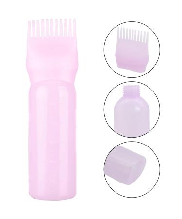 Meiyaxinwin Hair Dye Applicator Set - 2 Pink Bottles with Scalp Massager & Shampoo Brush for Home & Salon Use - Buy Online on GoSupps.com