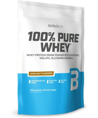 Buy 2 x Biotech USA 100% Pure Whey Protein 454g - Bourbon Vanilla | International Shipping Available - Buy Online on GoSupps.com