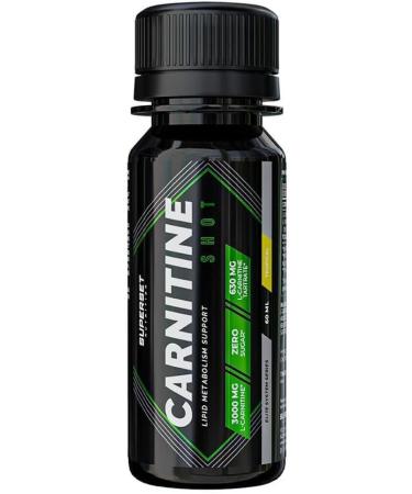 Superset Nutrition - Carnitine Shot (12x60ml) - L-Carnitine in oral solution for optimal absorption - Ideal in dry periods! -Tropical flavor - Buy Online on GoSupps.com
