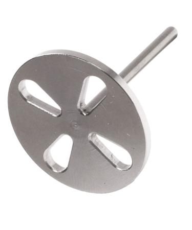 minkissy 2pcs Foot Bearings Hole Tool Feet Sanding Paper Bearing Sand Paper Sanding Paper Bearing for Feet Dead Wear-Resistant Bearing Grinding Disc Stainless Steel Electric 6.6x3cmx2pcs