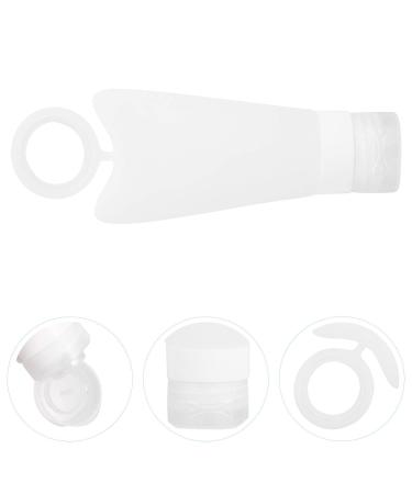 Healifty Disposable Squeezable Soap Bottling Set - 2 Sets of Hook Cases with Hanging Ring Cap, Empty Cosmetic Containers for Liquid Samples - Ideal for Home or Travel - Buy Online on GoSupps.com