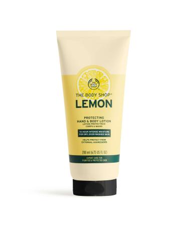 The Body Shop Lemon Protecting Hand & Body Lotion   Intensely Hydrating Moisturizer   6.75 oz