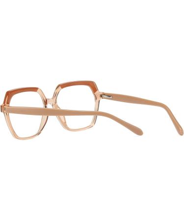 Shop Oversized Blue Light Glasses for Men & Women - Anti Eye Strain Computer Eyewear for Reading & Gaming - Buy Online on GoSupps.com