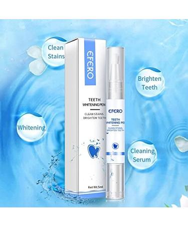 EFERO Teeth Whitening Pen | Remove Plaque & Stains | Brighten Yellow Teeth | Enhance Oral Hygiene - Buy Online on GoSupps.com