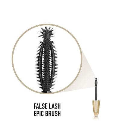 Max False Lash Epic Waterproof Mascara - Volume & Length with Innovative 3 Zone Brush - 13.1 ml - International Shipping Available - Buy Online on GoSupps.com
