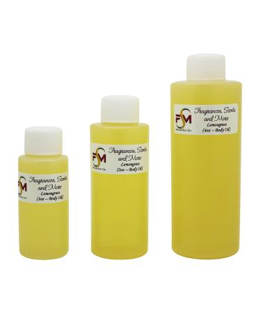 Lemongrass Fragrance Oil - 0.33 Fl Oz Glass Roll On (10ml) 0.33 Fl Oz (Pack of 1)