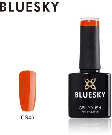 Bluesky Gel Nail Polish Fire Me Up Cs45 Long Lasting Chip Resistant 10 ml (Requires Curing Under UV LED Lamp) CS45 10 ml (Pack of 1) - Buy Online on GoSupps.com