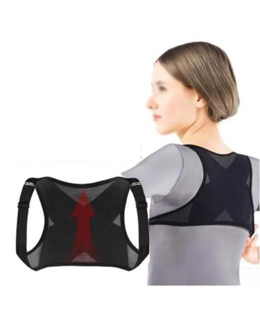 mdlian Corrector student hunchback corrective dress spinal artifact sitting posture thin invisible corrective posture belt (Color : D Size : Medium) Medium D
