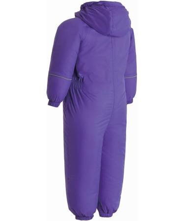 Regatta Kids Splosh III Waterproof Puddle Suit Peony Purple 5-6 Years - Buy Online on GoSupps.com
