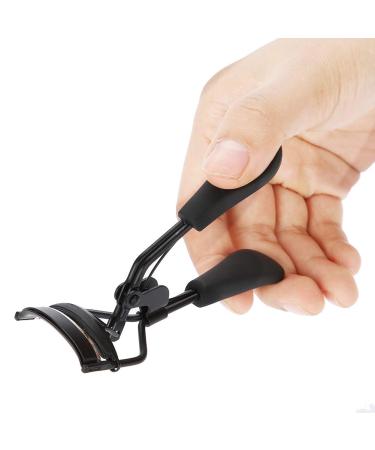 Professional Stainless Steel Eyelash Curler - Black | Durable & Precision Curling Tool for Stunning Lashes | International Shipping Available - Buy Online on GoSupps.com