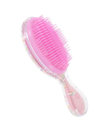Hoement oval comb small brushes for hair little brush for hair degeneration brush for hairbrush for girls hairbrush for home cute hairbrush hairbrush for 18.50x7.50cm pink pink