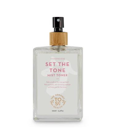 Toner for Face | Set The Tone by The Organic Skin Co. | Hydrating Toner Facial Spray | Rosewater Face Mist | Face Toner for Women and Men | Honeysuckle Rose Oil Rose Flower Water and Aloe Vera