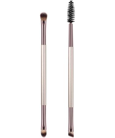 Angled Eyebrow Brush Eyelash Brush Eyelash Comb Eyeshadow Brush Eye Makeup Brush Double Head Eyebrow Brush For Makeup - Buy Online on GoSupps.com