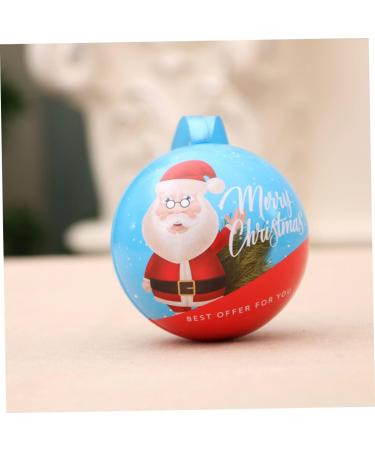 Cabilock 18 Pcs Christmas Party Favors Christmas Boxes for Treats Christmas Tree Ornaments Spherical - Buy Online on GoSupps.com