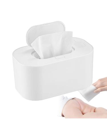 Baby Wipe Warmer Wipes Warming Dispenser Refillable Wipe Container Diaper Wipe Warmer for Babies Wipe Warmer for Winter Warmer White Mechanical Model
