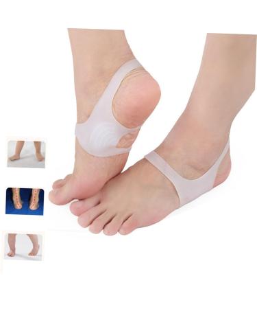 Didiseaon 2 Pairs Silicone Flat Foot Arch Support Inserts - Premium Arch Support for Pain Relief | International Shipping - Buy Online on GoSupps.com