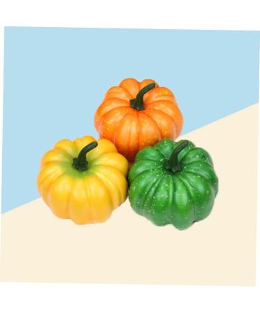 Alipis 9 Pcs Artificial Pumpkins Dollhouse Artificial Mini Pumpkins Small Fake Pumpkins Party Decorations Small Pumpkins for Decorating Cabinet Decor Artificiales Para Vegetable Model - Buy Online on GoSupps.com