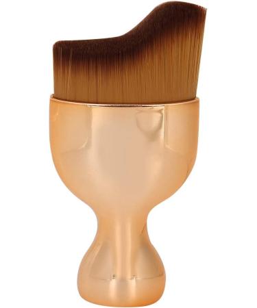 Makeup Brush Portable Curve Black Foundation Brush Foundation Multifunction for Girls Ladies Women Makeup - Buy Online on GoSupps.com