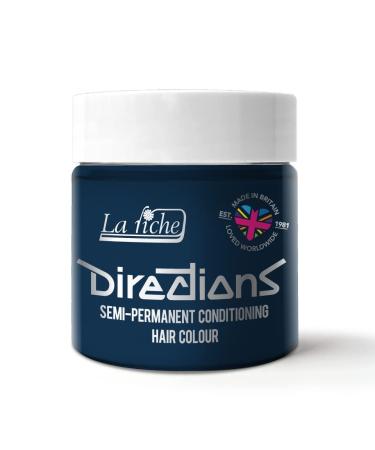 La Riche Directions Semi-Permanent Hair Color 100ml Tub - Denim Blue Denim Blue 100.00 ml (Pack of 1) - Buy Online on GoSupps.com