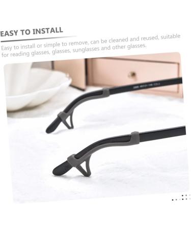 Housoutil Silicone Schnapps Glasses - 12 Pairs End Tip Covers for Glasses Leg Handlebar - Buy Online on GoSupps.com