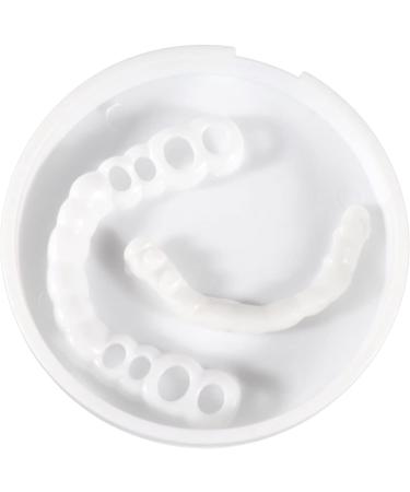 Cryfokt 6 Set False Braces | Temporary Silicone Veneers for Missing Teeth | Snap-In Denture Teeth Coverage - Buy Online on GoSupps.com