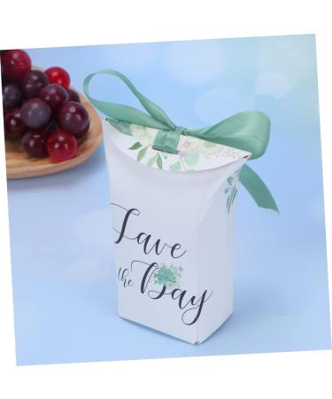 Gatuida 20pcs European Style Wedding Tiny Presents Small Gifts Happy Candy Mori Department Tiny Gifts Shapermints Candy Favor Boxes Puff Mints Silk Ribbon Peppermints Candy Paper Gift Box 1 count (Pack of 1) Green - Buy Online on GoSupps.com