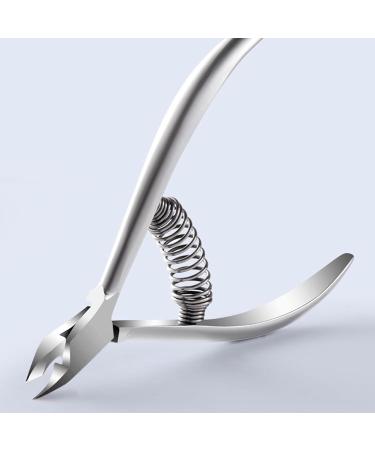 FEIlei Toenail Cuticle Nipper Stainless Steel Scissor for Manicure Pedicure Trimmer - Buy Online on GoSupps.com
