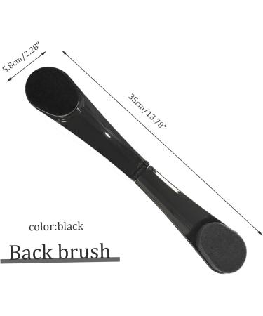 Back Applicator Long Handle Lotion Applicator for Back Portable Travel Self Sunscreen Applicator with Long Reach Folding Handle for Elderly Women (Black) - Buy Online on GoSupps.com
