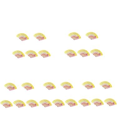 Healeved 500 Pcs Container Paper Popcorn Bags Popcorn Bucket Clear Cups Food Pouches Candy in Bulk Items Yellow Candy Paper Food Bag Bulk Food Containers for Food Gift Box Tight 16*16cmx5pcs As Shownx5pcs - Buy Online on GoSupps.com