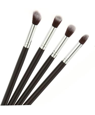 Healeved 12 Pcs Eye Make-up Brush Kit Lip Scrubber Brush Eyeshadow Brushes Eye Shadow Brush Lip Scruber Black - Buy Online on GoSupps.com