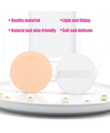 Buy Makeup Powder Puff Cushion Foundation Sponge - Round Beauty Blender for Concealer & BB Cream | International Shipping - Buy Online on GoSupps.com