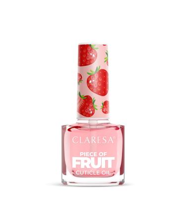 Claresa Olive pour cuticules et ongles parfum e fraise douce aux fraises
