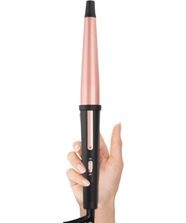Buy 1 1/4 Inch Ceramic Curling Iron | Dual Voltage Beach Waver Hair Crimper for Women - International Shipping - Buy Online on GoSupps.com