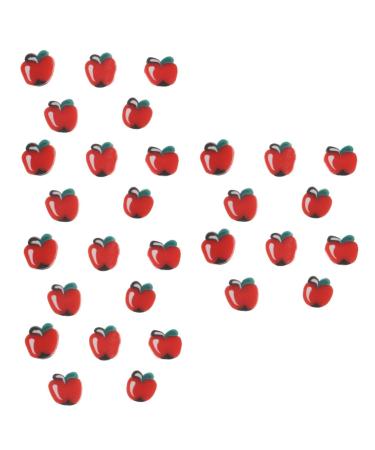 Lurrose 600 pcs cut sound fruits jewels for children necklace strawberry pearls sweets pearls pearl out of bracelet make small pearl nail jewelry.