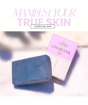 Buy SKIN MATRA Charcoal Bar - Handmade Natural Skincare with Activated Charcoal & Organic Oils - Gentle Exfoliation Cleanser (3.52 oz) - International Shipping Available - Buy Online on GoSupps.com