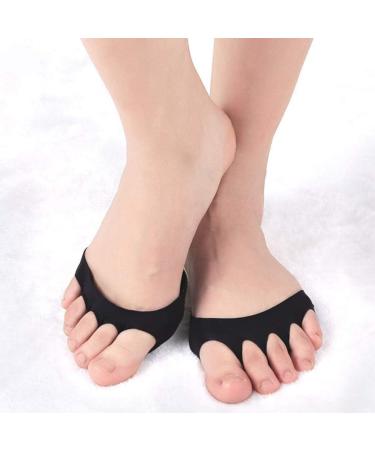 4 Pairs High Heels Forefoot Pads & Sleeves - Comfortable Footies Socks for Women - Buy Online on GoSupps.com