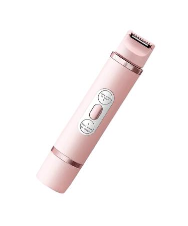Lunaobrik Electric bikini trimmer for women waterproof double head for shaving legs and intimate care