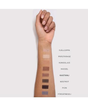 Idun Minerals Mineral Single Eyeshadow - Kastanj 0.1 Oz - Enhance Your Eyes with Color-True Pigment and Crease-Resistance - Buy Online on GoSupps.com