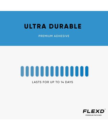 Flexd Freestyle Waterproof Sensor Covers for Libre 3 (30 Pcs) - CGM Adhesive Patches - Round Tan - Without Center Adhesive - Buy Online on GoSupps.com