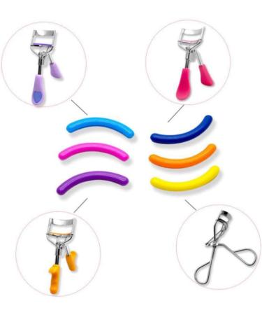 Eyelash Curler Refill 100pcs | Colorful Eyelash Curler Accessories | Replacement Pads for Perfect Curls - Buy Online on GoSupps.com