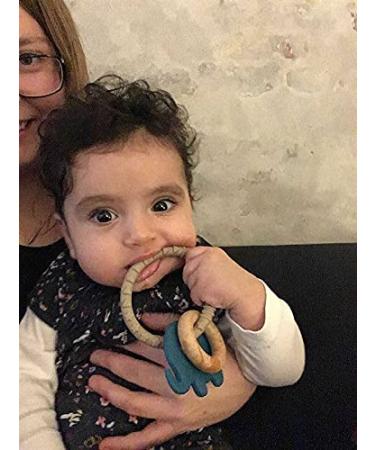 Buy Magni Heart Silicone Bite Ring - Safe Durable & Perfect for Teething | International Shipping - Buy Online on GoSupps.com