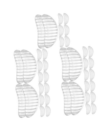 FRCOLOR 20 Pairs Striped Arch Pads Cushioning Pad Nonslip Support Pad Foot Arch Supports Arch Support Insole Shoe Cushions for Men Inserts Arch of Foot Gel Women's High Heel