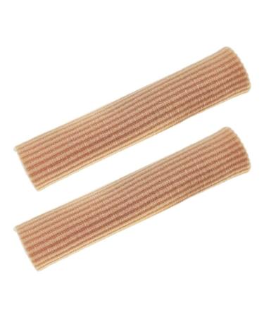 Healvian Bandaids Thumb Spica Splint 2pcs Gel Cover Thumb Protector Hammer Caps The Fabric Elasticity Thumb Splint Blister Pads Flesh Color S