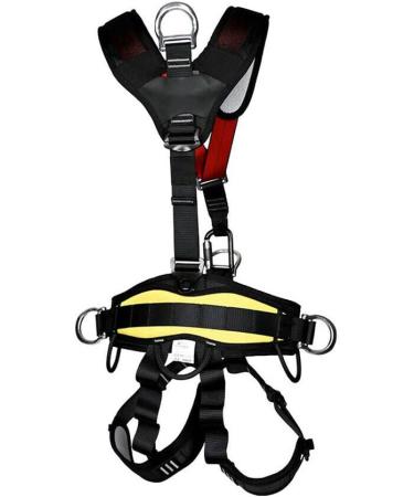 Multi-Purpose Full Body Climbing Belt | Safety Waist & Hip Protection for Mountaineering Tree Climbing & Hiking - Buy Online on GoSupps.com